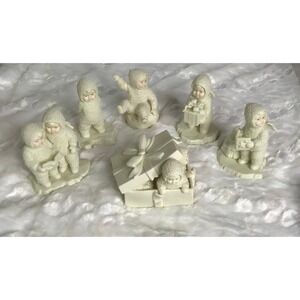 Dept 56 Snowbabies "Twinkle Little Stars", "Is That For Me",‎ "Dont' Fall Off"
